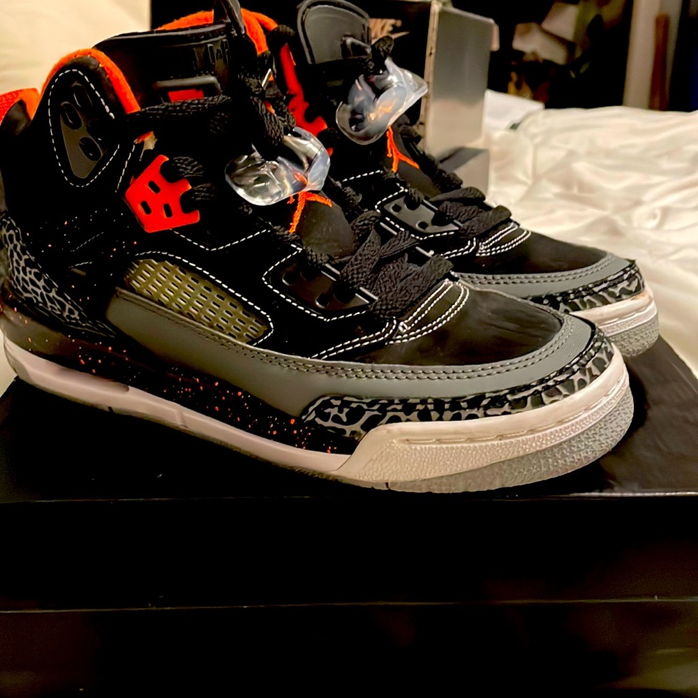 Air Jordan Spiz'ike GS 'Black Electric Orange'